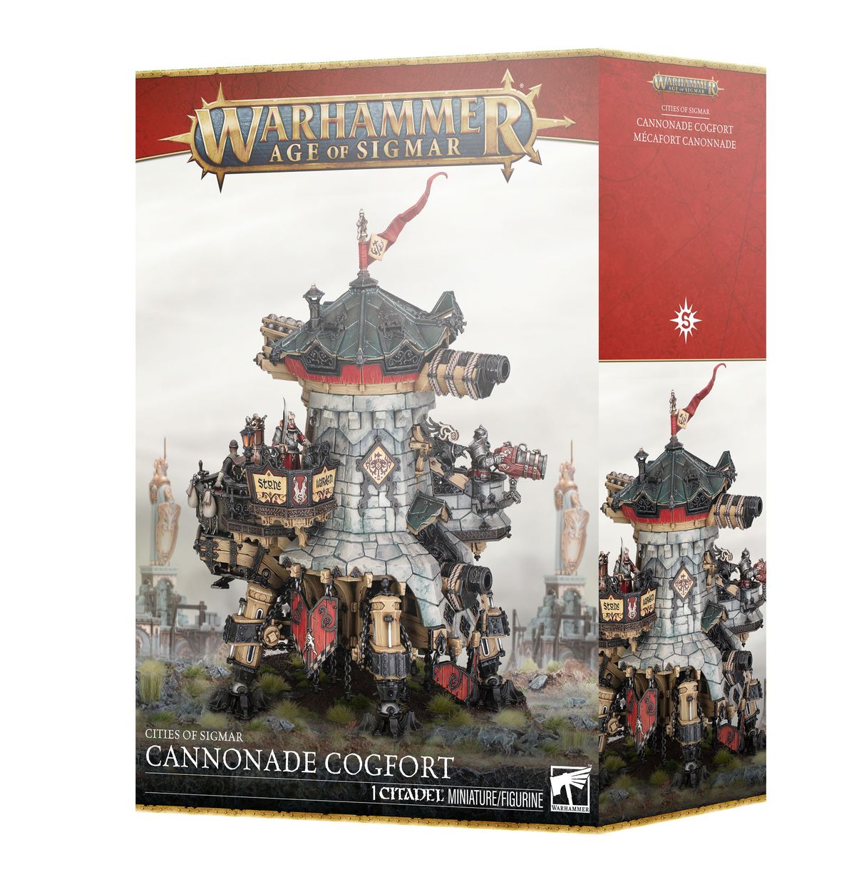 Warhammer Cities of Sigmar Cannonade Cogfort