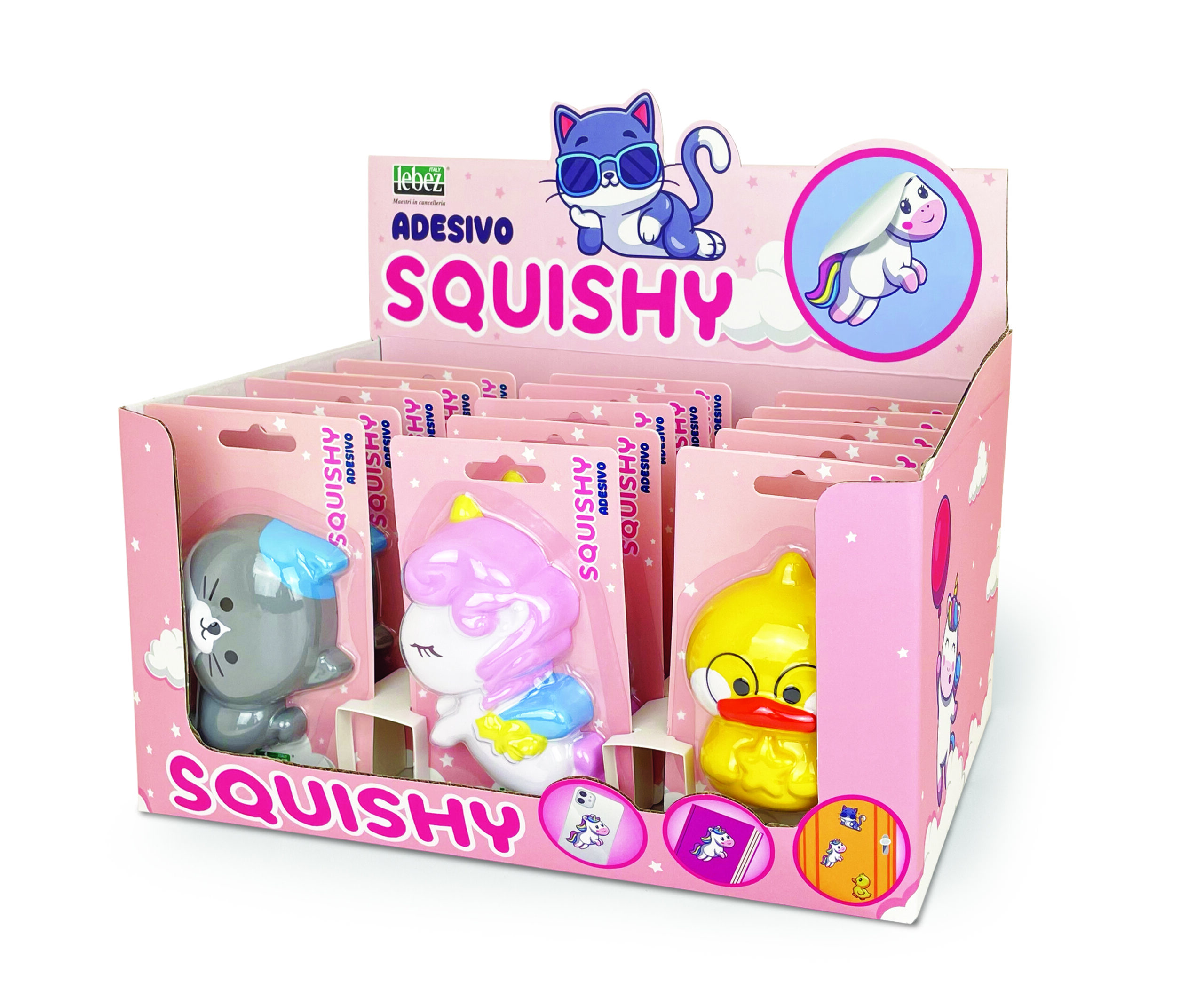 Jucărie squishy autoadezivă Lebez 82012